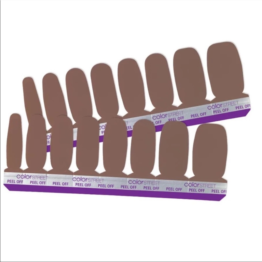 *Retired* Color Street: Upper East Side | Neutral Brown Solid Classic Crème - Picture 9 of 9